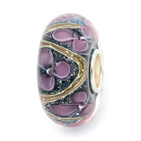 Violet Dream Monet - Elfbeads Glass